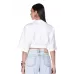 PURAMANIA BLUSA FIVELA 91611 OFF WHITE M